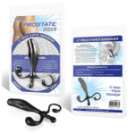 Массажер простаты BlueLine 12,7 см с упором на промежность