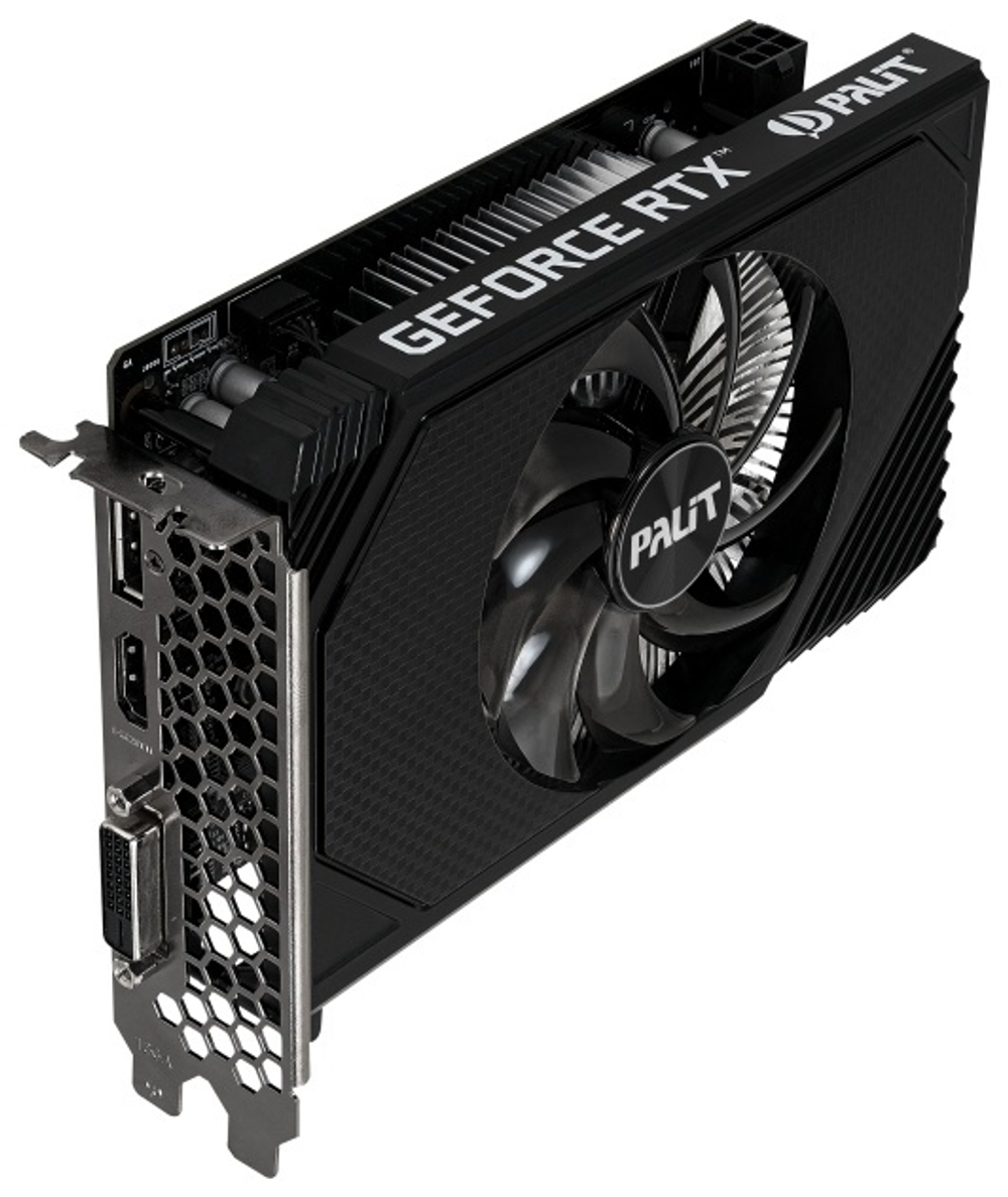 Видеокарта Palit GeForce RTX 3050 StormX NE63050018P1-1070F 8 ГБ