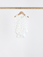 Боди без рукавов для малышей Next K79-573, 5 шт., Белый, Розовый