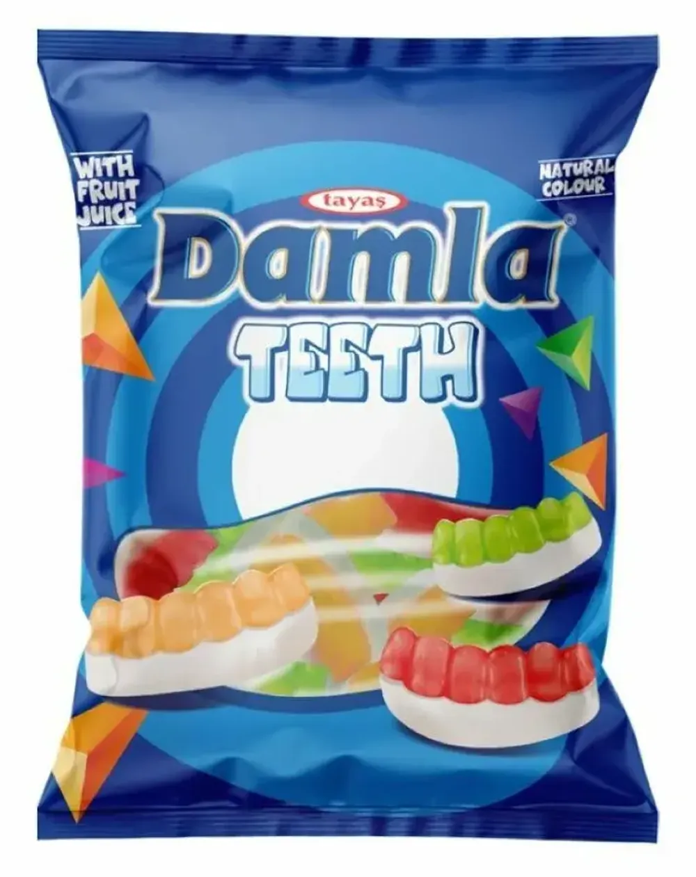 Мармелад жеват. Зубы "Damla" 80гр