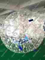 Водный зорб ТПУ "Прозрачный", диаметр 2.2 м