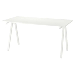 Столешница - IKEA TROTTEN/ТРОТТЕН ИКЕА, 160х80х2 см, белый