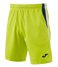 Мужские теннисные шорты Joma Terra Bermuda - lime/dark navy