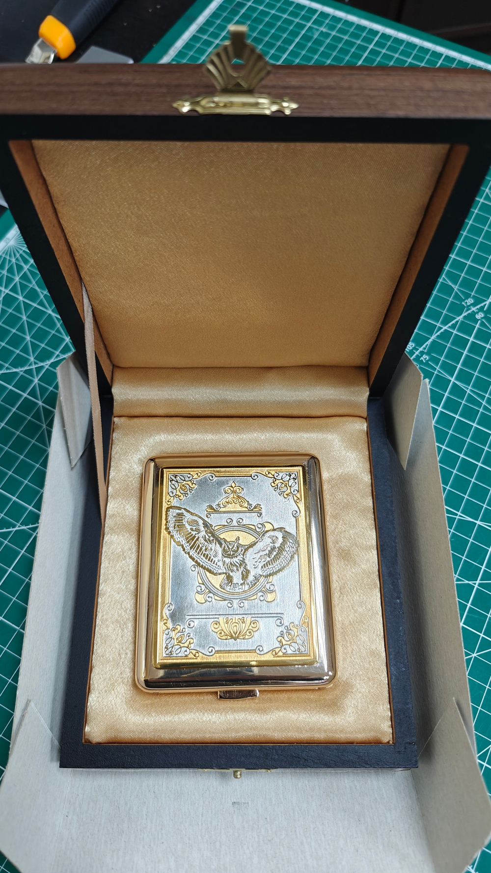 Портсигар с гравюрой на заказ