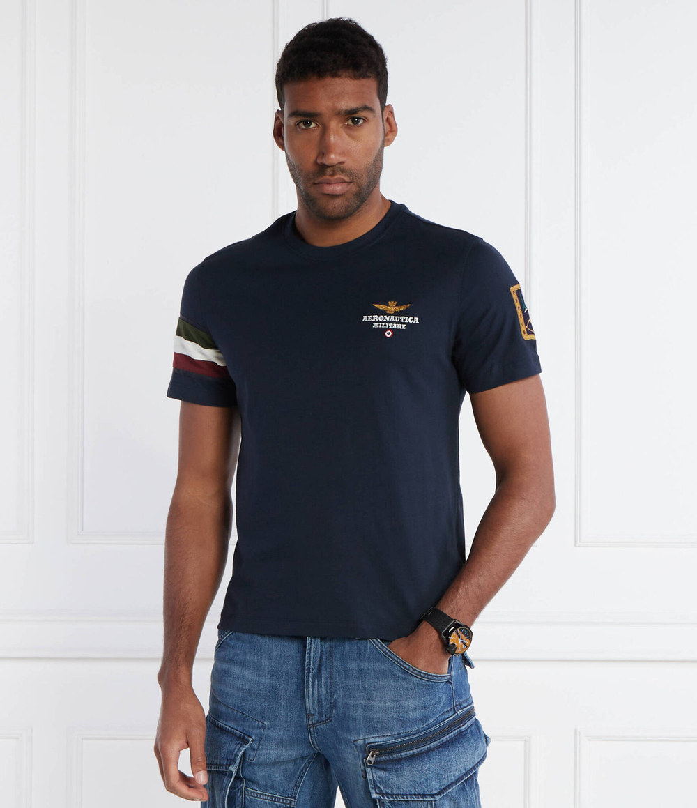 Футболка Aeronautica Militare - темно-синий(TS2230J592)