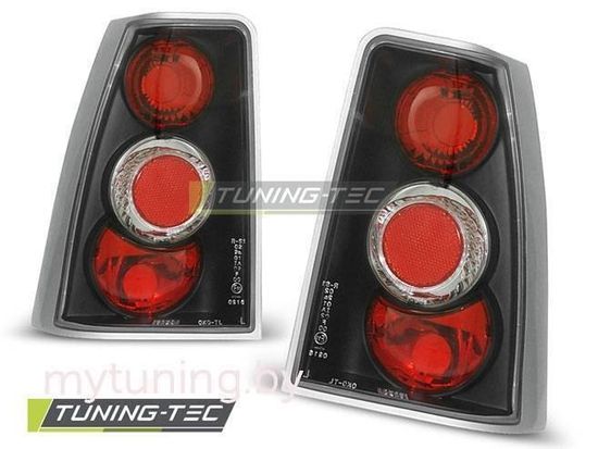 Задние фонари Opel Kadett E black