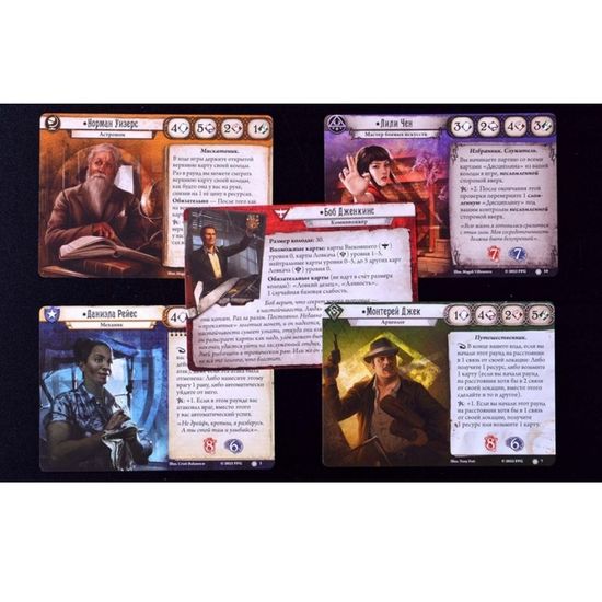 Настольная игра Ужас Аркхэма. На краю земли. Сыщики