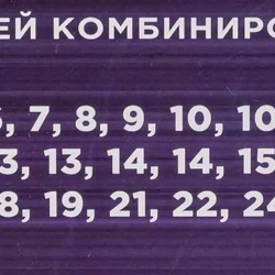 Ключи комбинированные, набор 25пр. (6-32мм) Помощник 5261PD