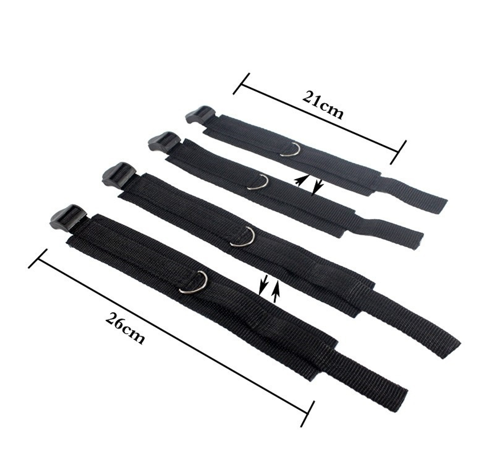 Комплект бондажный черный