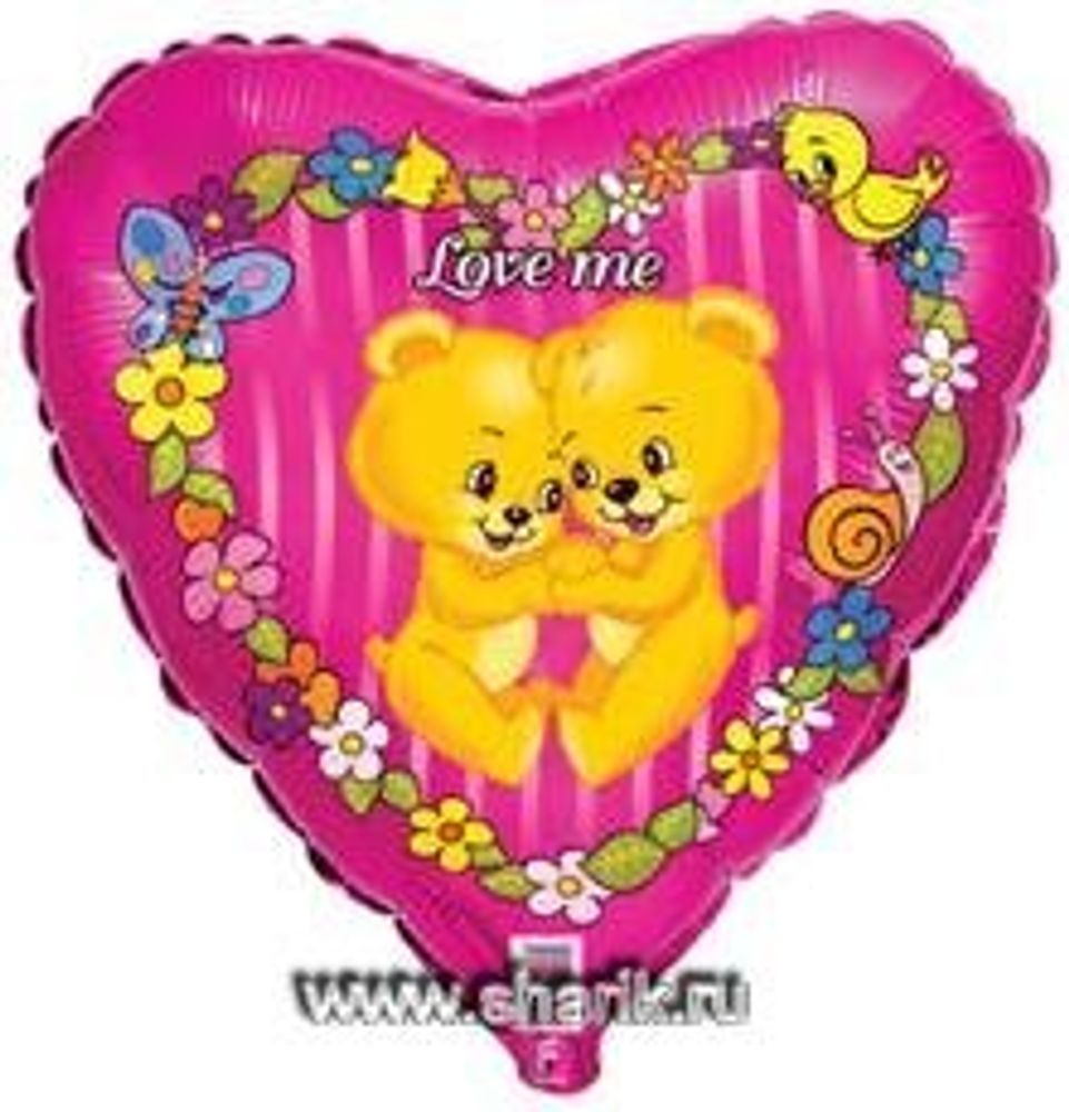 Ф 18&quot; Love Me Медвежата(FM)