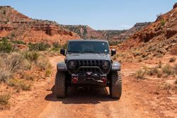 Бампер силовой передний BMS Adventure для Jeep Wrangler JL 2018-2026