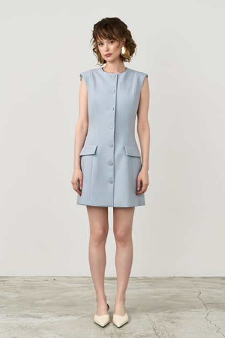 Платье на пуговицах