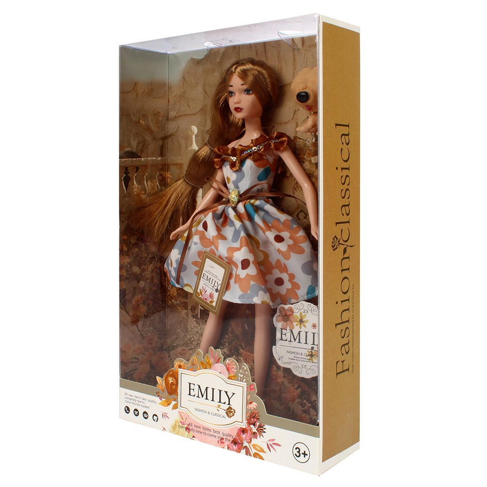 Кукла тип Модель 33см, коробка QJ127