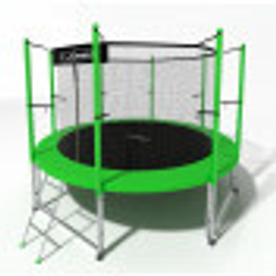 Батут i-jump elegant light 10ft green