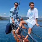 Шорты Смерч #4 Длинные Голубые