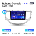 Teyes CC2L Plus 9" для Hyundai Rohens Genesis 2008-2013