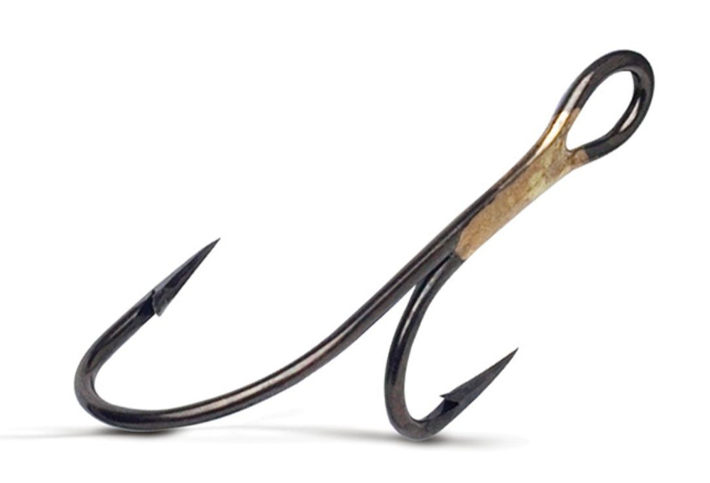 Крючки рыболовные (двойник) 9902 BZ №2/0 (упак 5 шт)