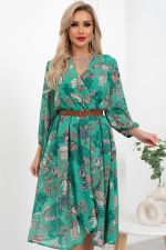 Платье Адель (зеленый) Р11-2003/2 Nikol (Акция)