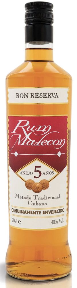 Ром "Малекон Резерва   " 5 лет 0,7л