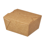 Контейнер бумажный Fold Box 600 мл, 130х110х65 мм, крафт