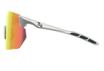 Спортивные очки 720armour Kamikaze C9 / Matte Silver / Red Lens