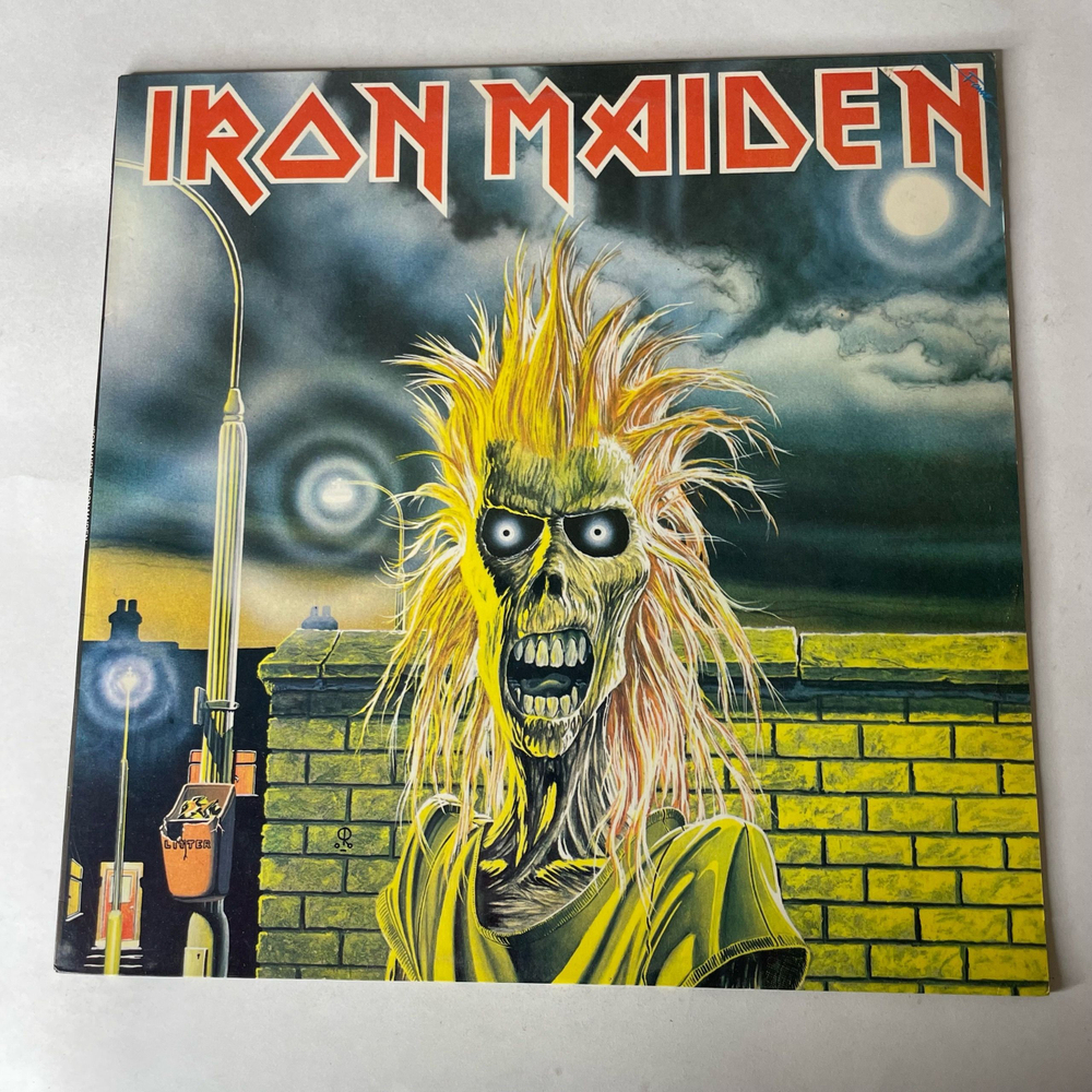 Винтажная виниловая пластинка LP Iron Maiden (Россия 1993)