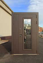 Дверь входная София двухстворчатая