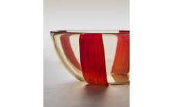 Zara Home миска из стекла, цвет синий, 12 см