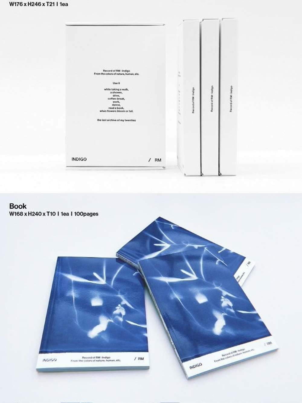 Альбом RM (BTS) - INDIGO BOOK Edition