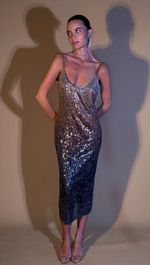 Платье "Перфоманс" пайетки градиент