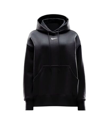 Женская Кофта теннисная Nike Sportwear Phoenix Fleece - black/sail
