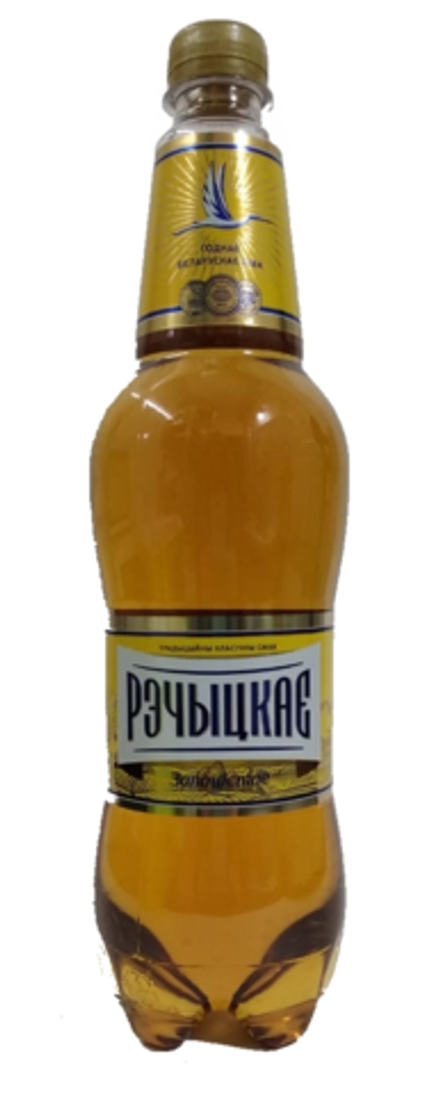 Пиво "Речицкое" Золотистое 0,9 л. Бобруйский бровар