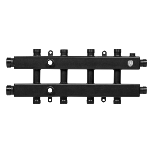 Коллектор Royal Thermo на 4 (5) отопительных контуров (сверху/снизу/сбоку) с кронштейнами