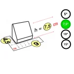 Элемент наклонный для конструктора Outdoor зеленый