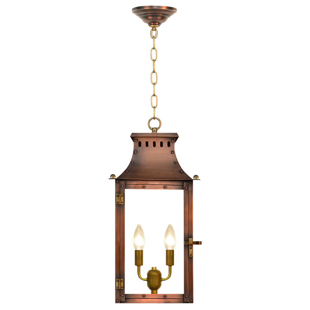 Люстра Visual Comfort Market Street 16" Chain Mount Ceiling Lantern