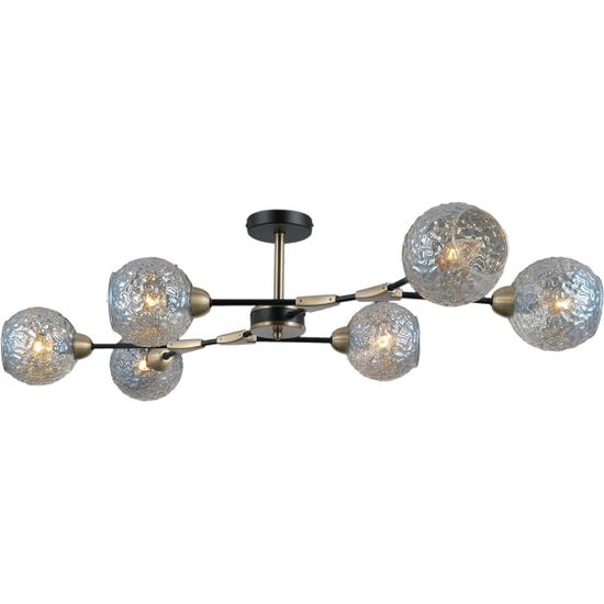 Люстра потолочная ILLUMICO E14 IL0253-6CSQ-79 BK AB