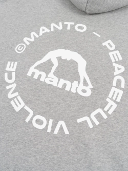 Худи MANTO LABEL 25 OVERSIZE серая