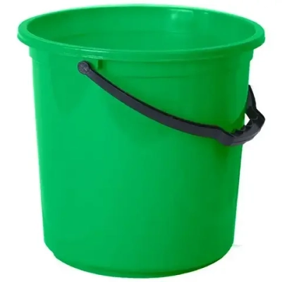 Ведро Тюльпан 10л (Зелёный) (комплект 10 шт)