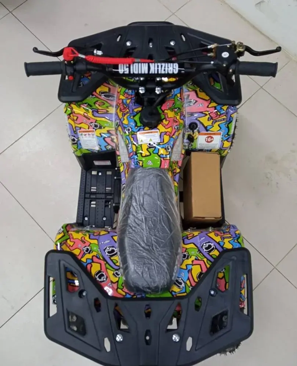 Квадроцикл MOTAX GRIZLIK MIDI PS BW