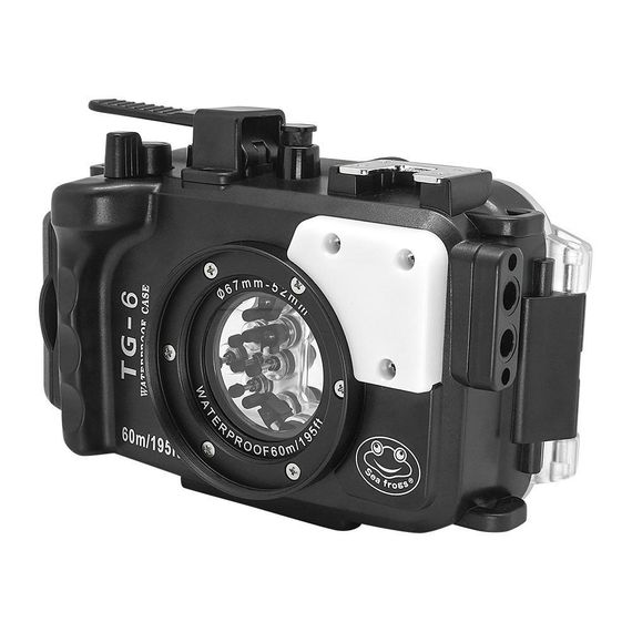 Подводный бокс Sea Frogs для Olympus Tough TG-6 черный