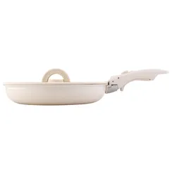 Сковорода с крышкой и съемной ручкой smart ceramic, D28 см