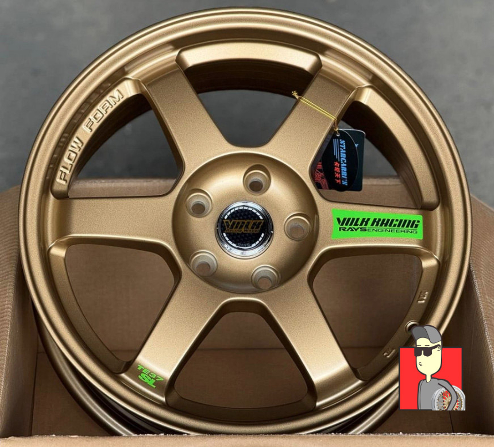 Комплект дисков Rays TE37 509 17x7.5 et38 5x114.3