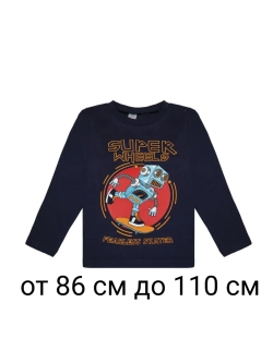 Футболка для садика с длинным рукавом.1 шт.мальчик
