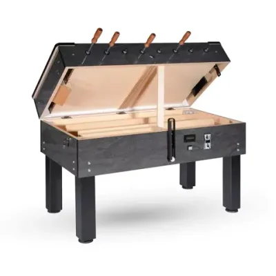 Настольный футбол Desperado (кикер) Bar De Luxe Arena ITSF с монетоприемником (145х80х94 см)