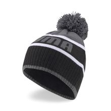 Шапка спортивная PUMA Pom Beanie, 02403901, черно-серый