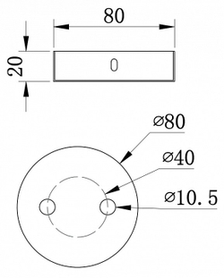 Основание Maytoni Universal base SPR-BASE-R-02-B