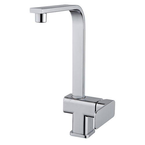 Смеситель для кухни 40к Glauf NEB4-A123 высокий излив, бок. ручка, п/шпильку