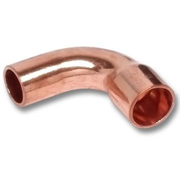 Отвод Sanha 18 мм 90° однораструбный медный (5001A медные фитинги под пайку) арт. 15001A18E