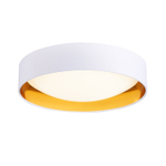 SLE201122-01 Светильник потолочный Белый, Золото/Белый LED 1*24W 4000K ORBIO
