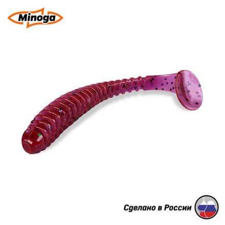 Силиконовая приманка "Minoga" ACTION FAT  6,1"(3шт) 155мм, 17,74 гр, цвет 021